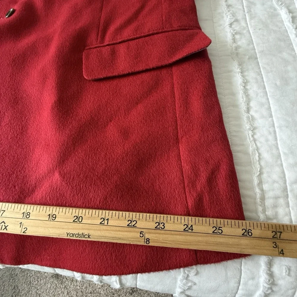 Jos A Bank Camel Hair 2-Button Blazer Men 48R Holiday Event Red cocktails NEW